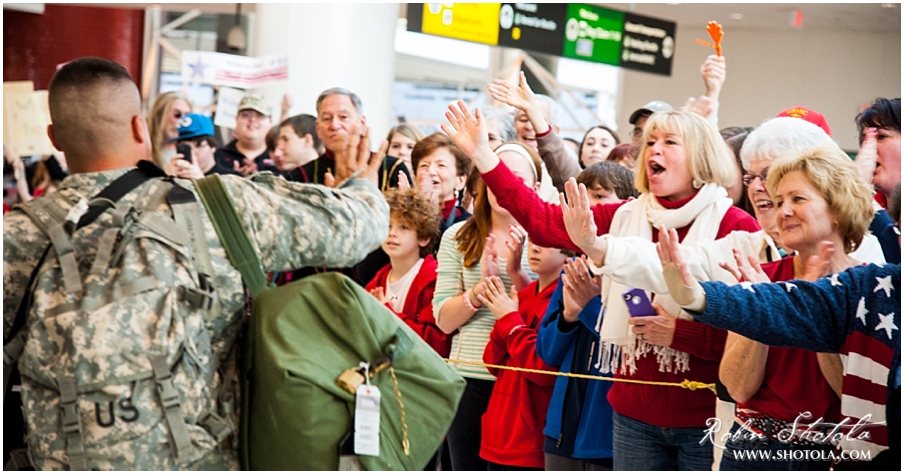 BWI Military Homecoming