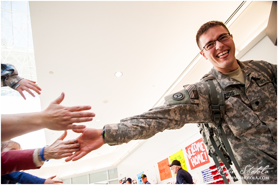 US Soldiers welcome home after deployment