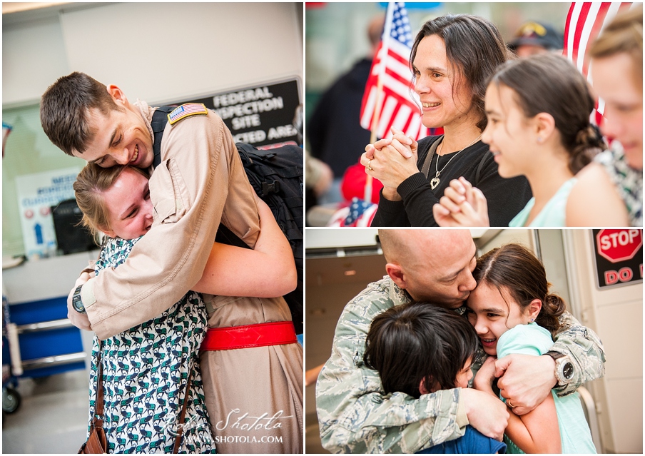 Military Homecoming After Deployment