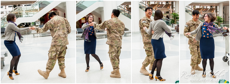 Military Homecoming - return from deployment