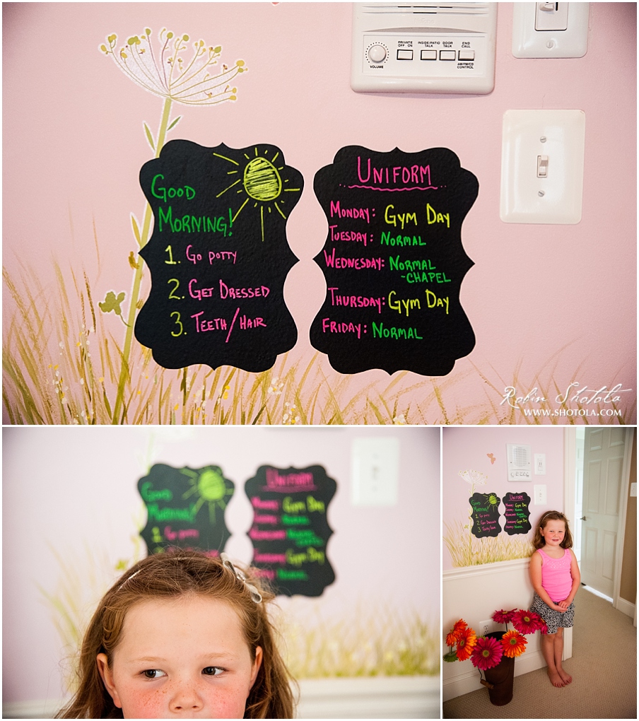 organize your life with chalkboards