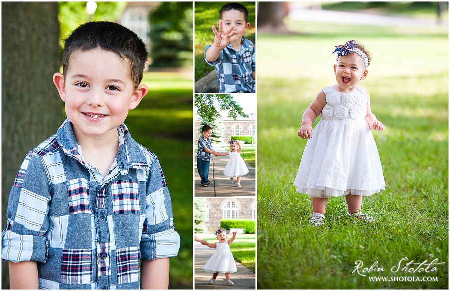 Baltimore Family Photographer: Portrait Session With the Speaks Family #BaltimoreFamilyPhotographer #OutdoorFamilyPortraits #FourthOfJulyThemedPortraits