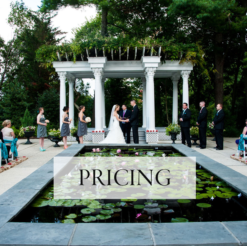 Washington DC Weddings - Pricing