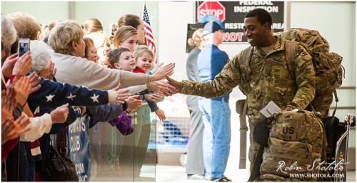 Military Homecoming After Deployment