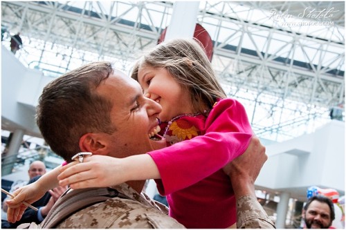 Military Homecoming After Deployment