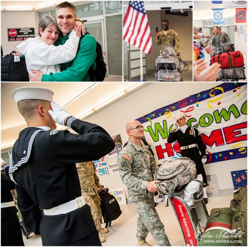 Military Homecoming After Deployment