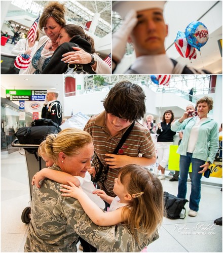 Military Homecoming After Deployment