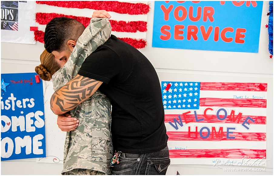 I Still Love the USA Despite the Government Shut Down – Baltimore Military Homecoming Photographer