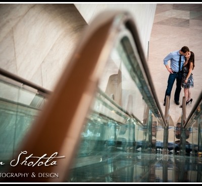 National Gallery of Art Engagement Session: Chris and Jamie